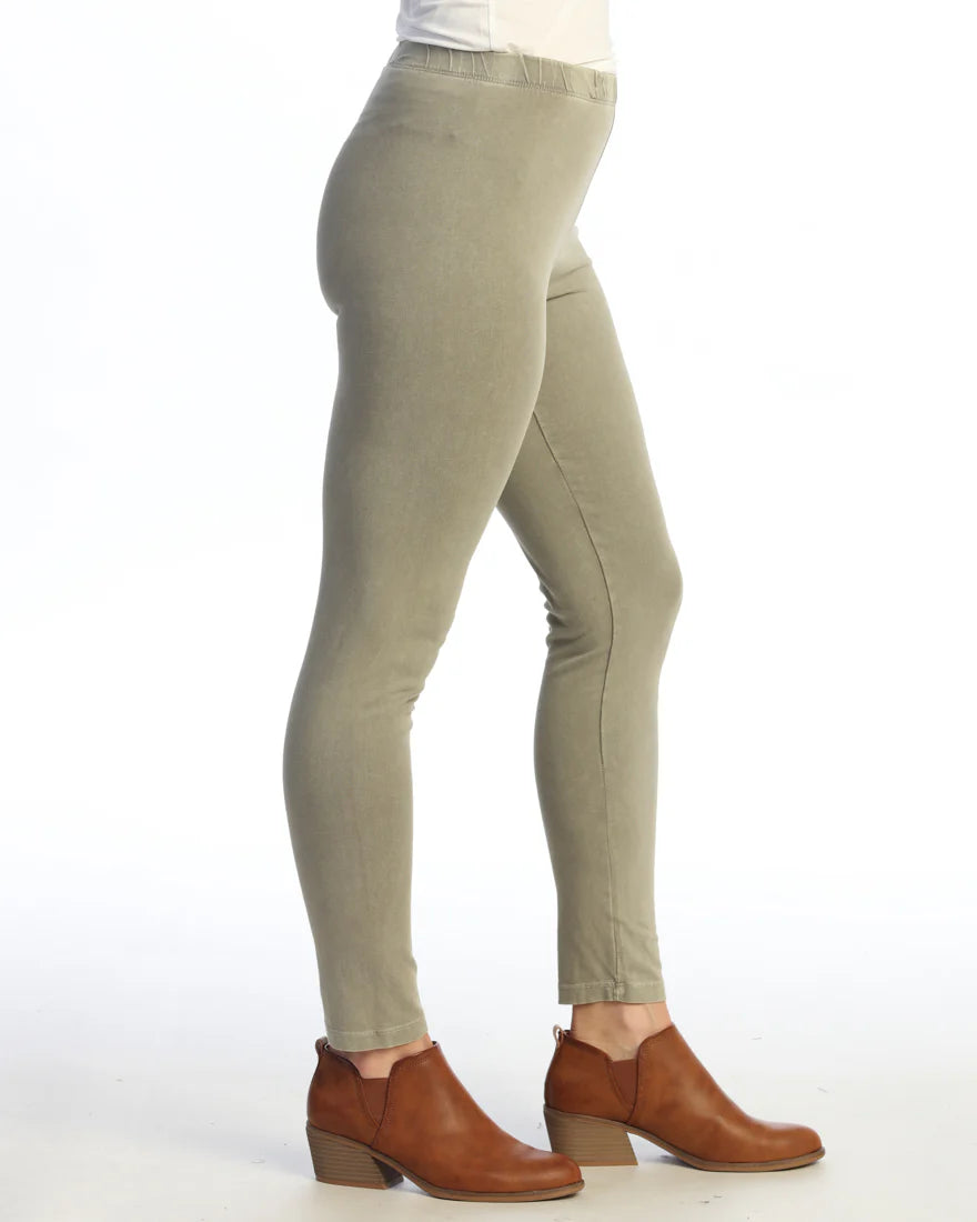 JESS & JANE "ANKLE LEGGING" - M31 - STONE