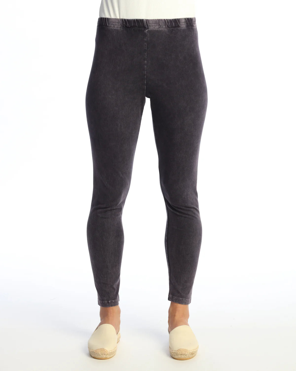 JESS & JANE "ANKLE LEGGING" - M31 - OILVE (NOT VIOLET)