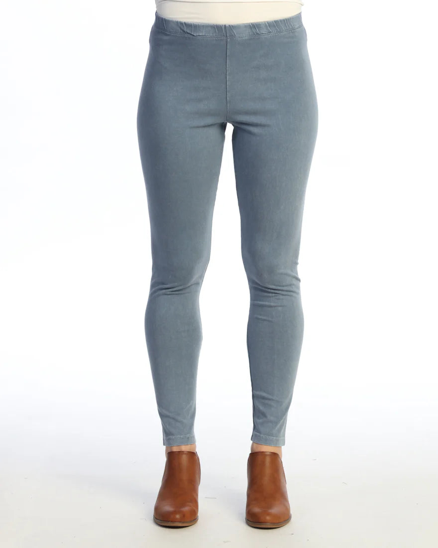 JESS & JANE "ANKLE LEGGING" - M31 - BLACK (NOT VINTAGE DENIM)
