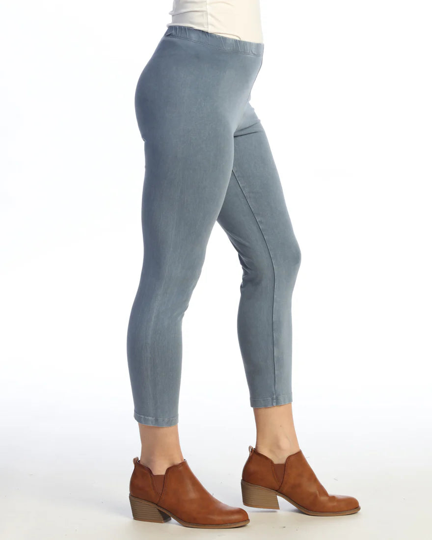 JESS & JANE "CROP LEGGING" - M37 - VINTAGE DENIM