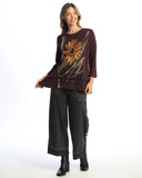 JESS & JANE "WINE SUNBURST" - M66-2159