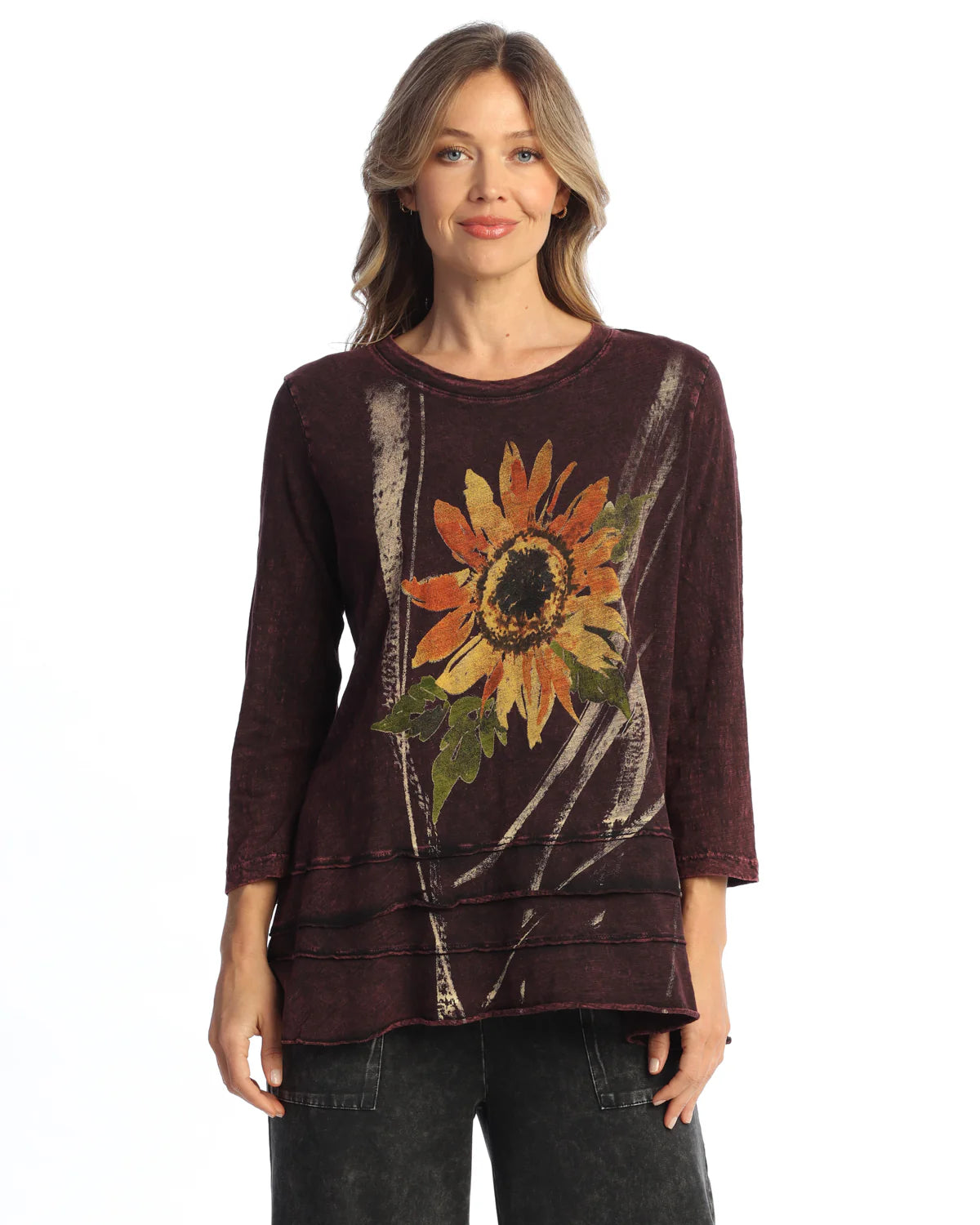 JESS & JANE "WINE SUNBURST" - M66-2159