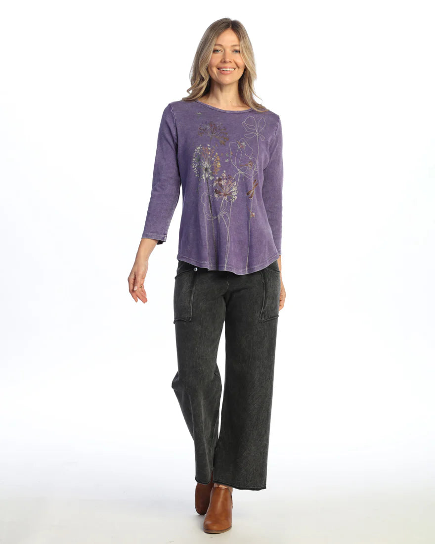 JESS & JANE "PURPLE VINGETTE" - M80-2274