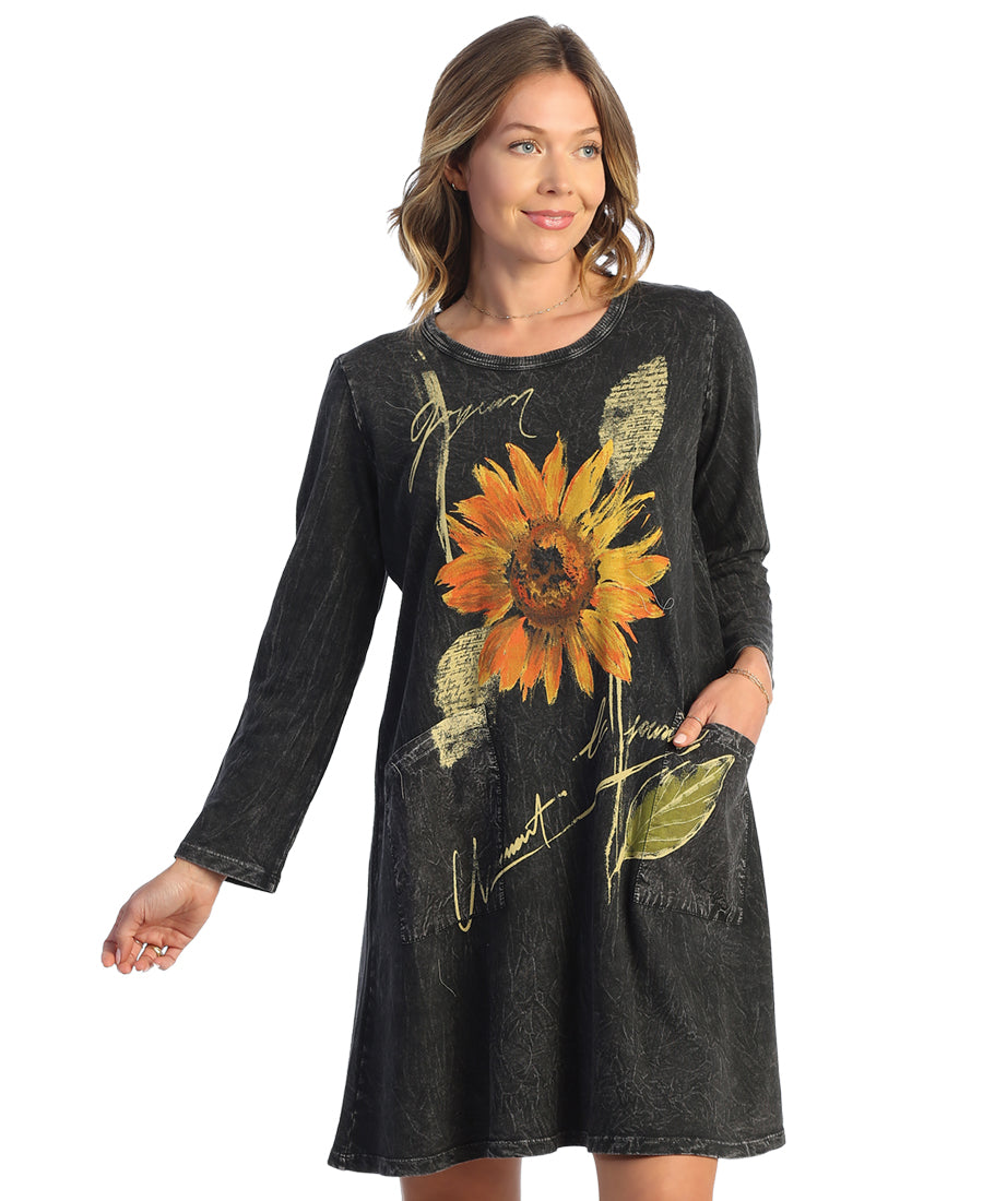 JESS & JANE "SUNFLOWER" - M86-1757 BLK