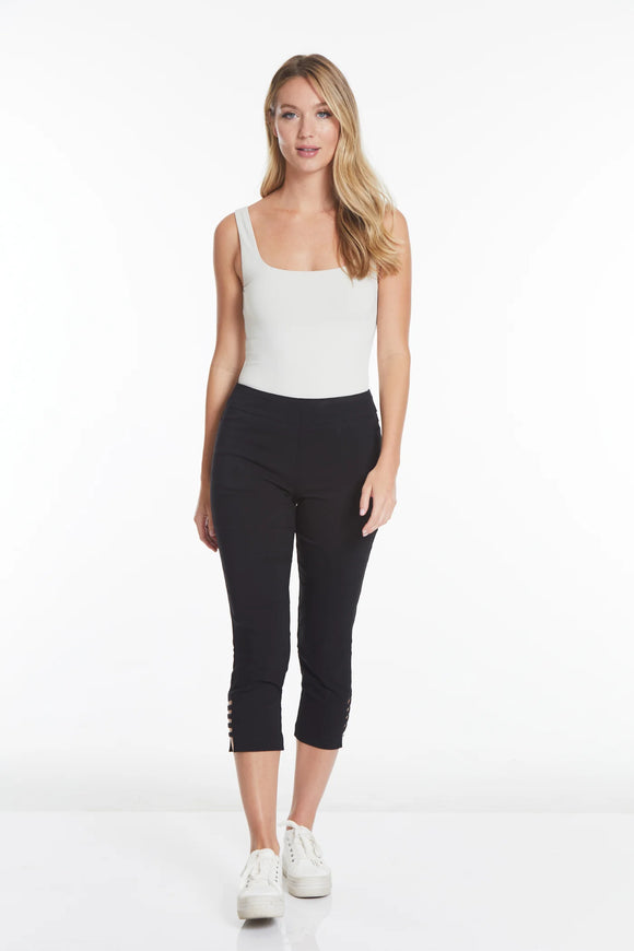 Slimsation CROP Pants With Pockets (M9038P)- MIDNIGHT (NOT BLACK)