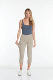 Slimsation CROP Pants With Pockets (M9038P)- STONE