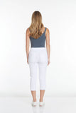 Slimsation CROP Pants With Pockets (M9038P)- WHITE