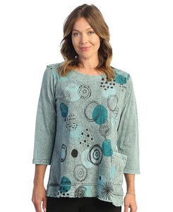 JESS & JANE "MAGIC DOTS"- M94-1579 TEAL