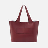 HOBO - Vida Large Tote - PORT IN MICRO PEBBLED LEATHER