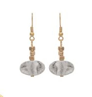 RAIN Multicolor Discs Nuggets Earrings - N3488M