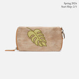 HOBO - Spark Double Eyeglass Case - GOLD LEAF IN METALLIC LEATHER