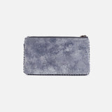 HOBO - Foray Large Wallet - BLUE PEWTER IN METALLIC LEATHER