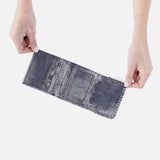 HOBO - Foray Small Wallet - BLUE PEWTER IN METALLIC LEATHER