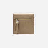 HOBO - Foray Small Wallet - BURNISHED SAGE IN METALLIC LEATHER