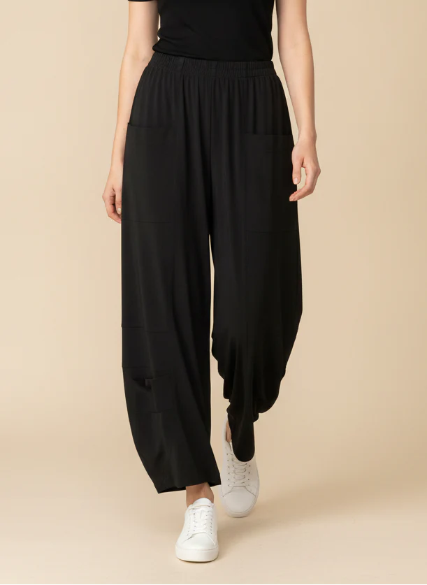 MOONLIGHT Lantern Pant w/ Pockets - P3615ITY - BLACK