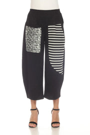 Moonlight Mixed Media Lantern Pant - P3651