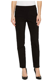 Krazy Larry Solid Slim Ankle Pant - P507 - BLACK