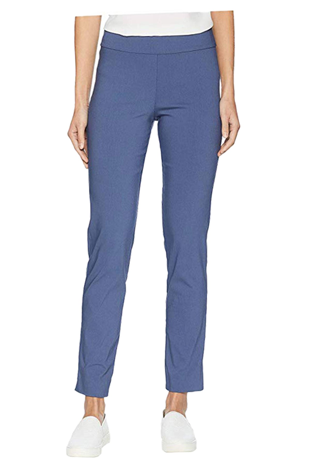 Krazy Larry Solid Slim Ankle Pant - P507 - INDIGO