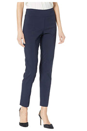 Krazy Larry Solid Slim Ankle Pant - P507 - NAVY