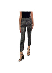 Krazy Larry Patterned Slim Ankle Pant - P507 - PISTACHIO
