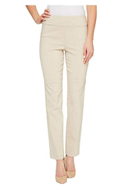 Krazy Larry Solid Slim Ankle Pant - P507 - STONE