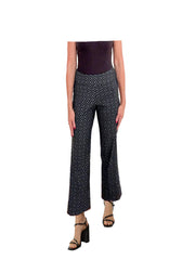 Krazy Larry Patterned Wide Ankle Pant - P600 - GEO