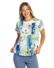 JESS & JANE Slub Hacci Dolman Sleeve Top - PH1-2304 - WHISPERS