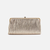 HOBO - Lauren Clutch- Wallet - GOLD SOFT PLEATED LEATHER