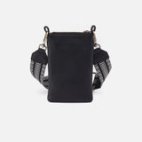 HOBO - Cass Phone Crossbody - BLACK IN PEBBLED LEATHER