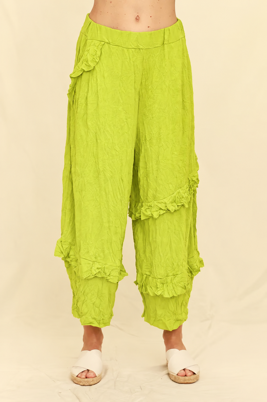 Chalet Recycled Crinkle Jersey Christie Pant - C78050