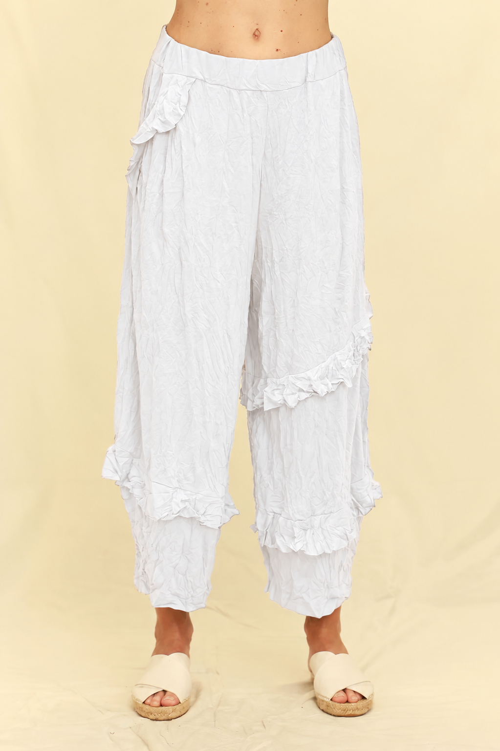Chalet Recycled Crinkle Jersey Christie Pant - C78050