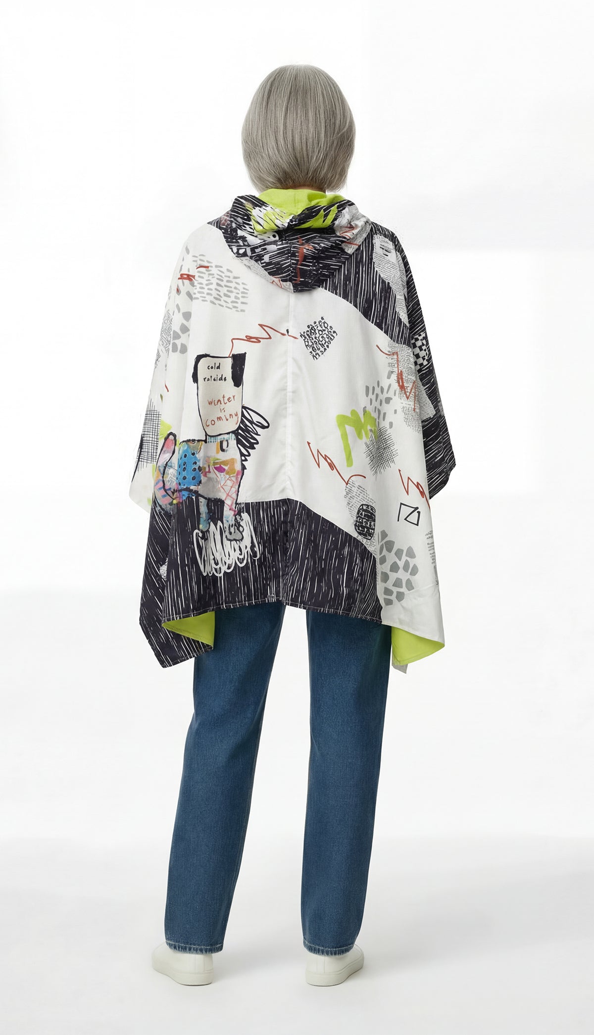 INOAH "Drew & Bird" - Poncho
