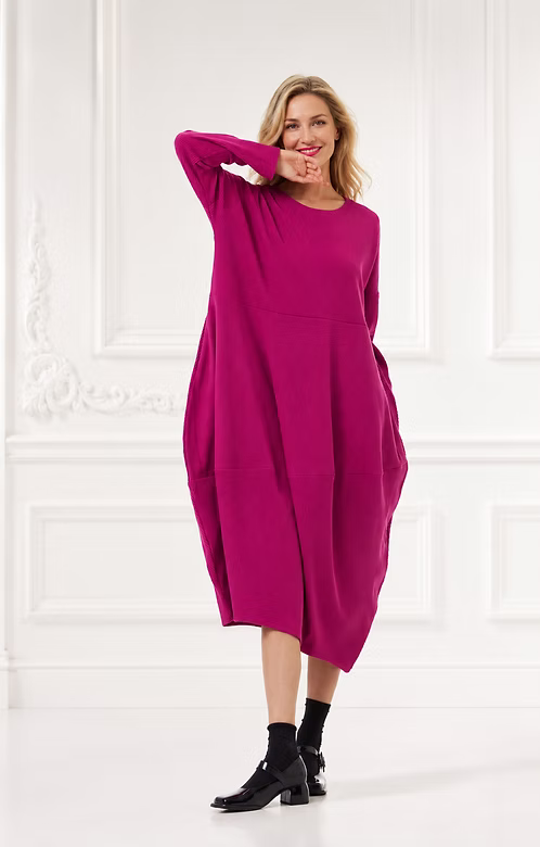 Vanite Couture Cotton Blend Dress - 85639 - ROSE
