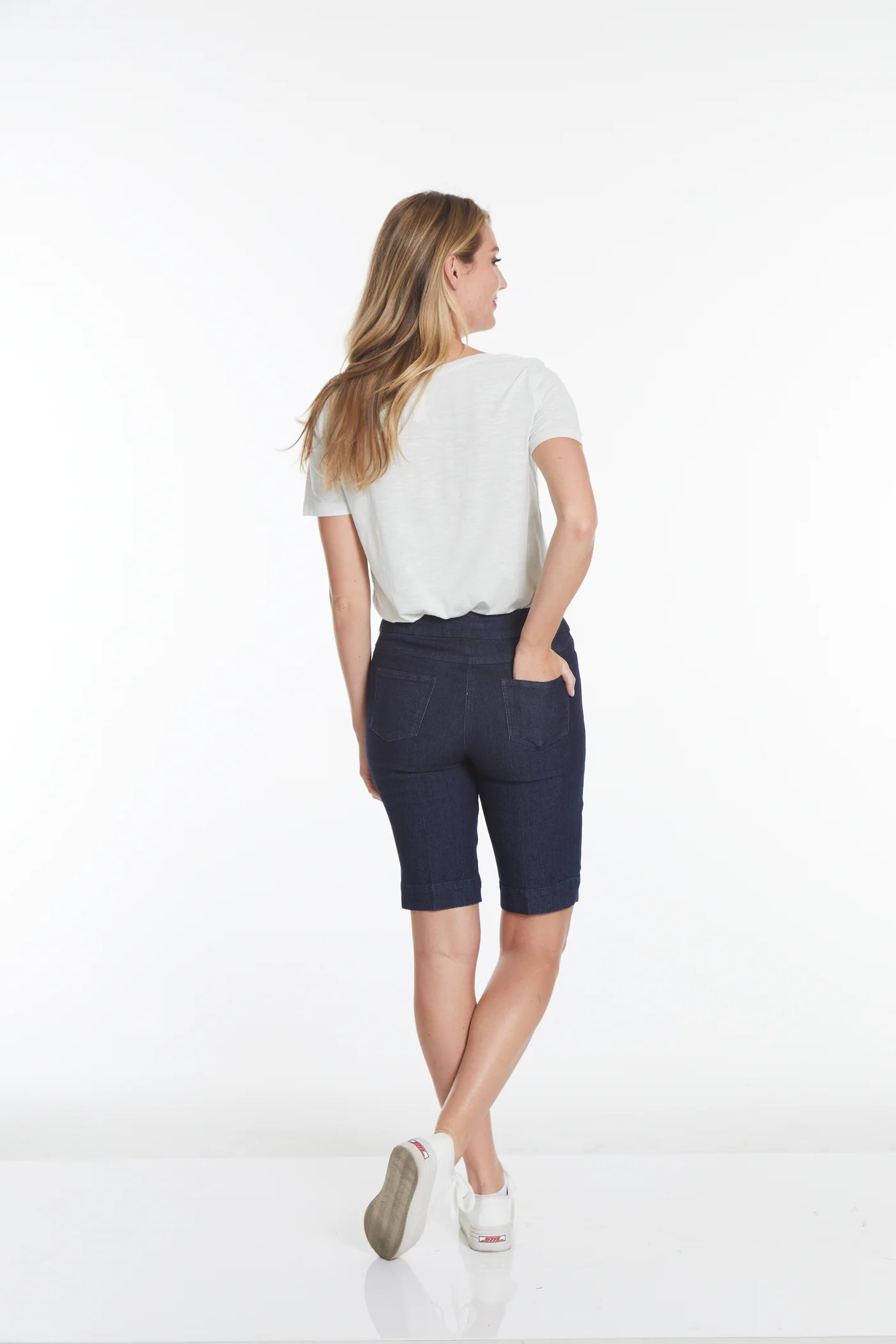 Slimsation DENIM Walking SHORTS (M2632W)- DENIM