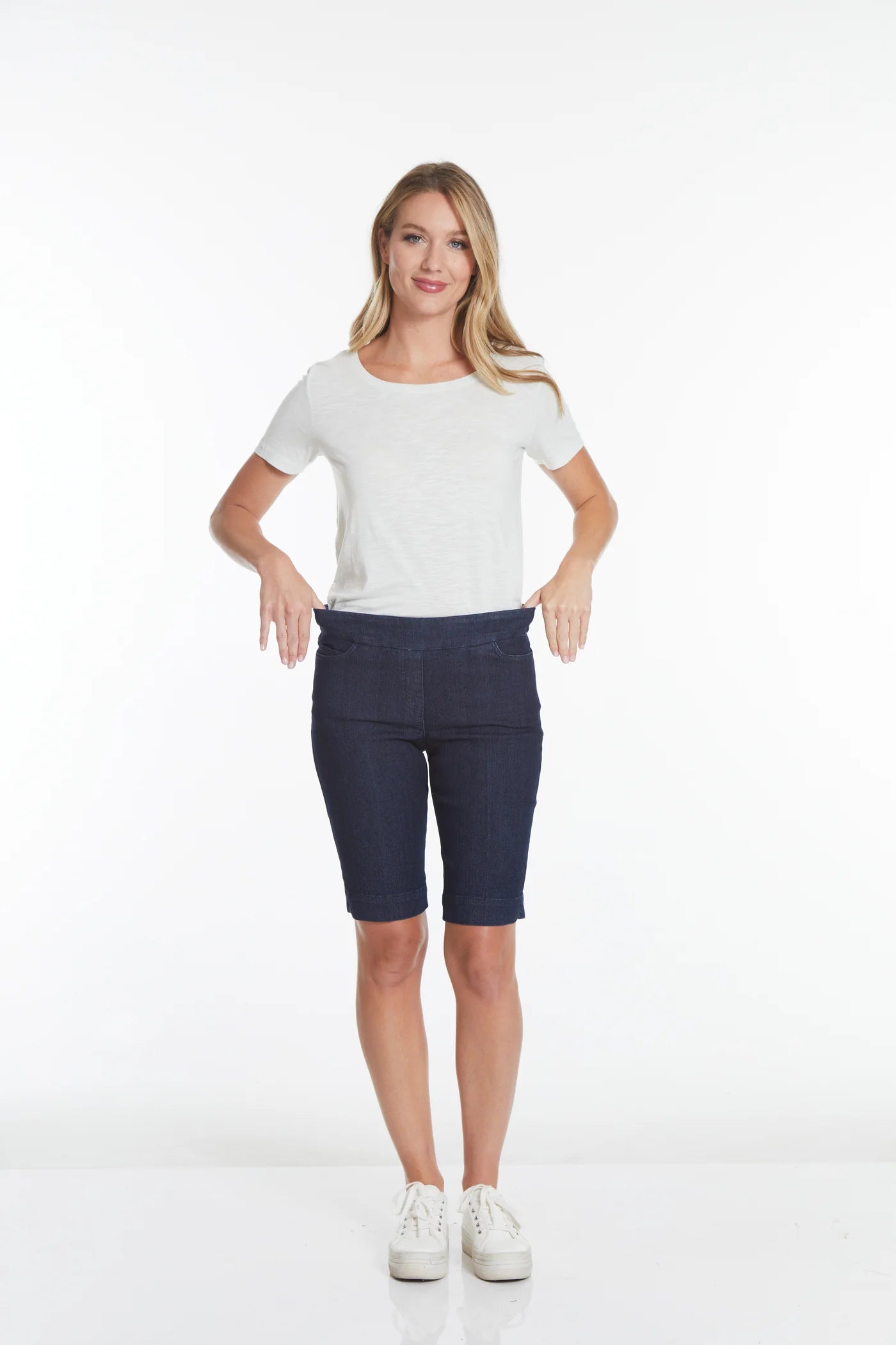 Slimsation DENIM Walking SHORTS (M2632W)- DENIM
