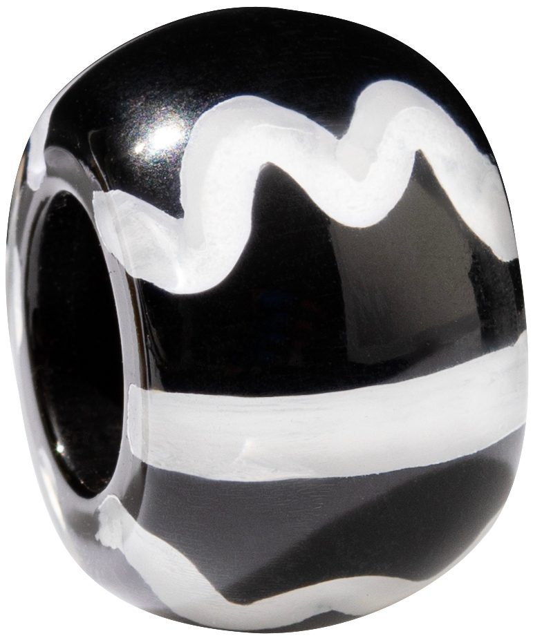 ZSISKA Black & White Musee Bead - SBCERA