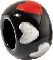 ZSISKA Bliss Glam Black w/ Hearts Bead - SBHT1