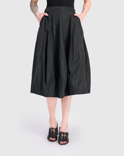 ALEMBIKA Kuro Balloon Skirt - EK315B - BLACK