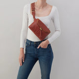 HOBO - Fern Large Belt Bag - RUST IN PEBBLED LEATHER