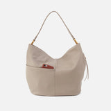 HOBO - Harley Hobo - TAUPE IN PEBBLED LEATHER