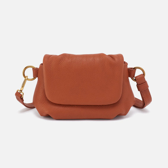 HOBO - Harley Crossbody Sling - WARM HONEY IN PEBBLED LEATHER