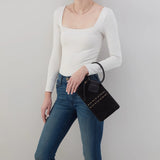 HOBO - Sable Wristlet - BLACK IN SUEDE