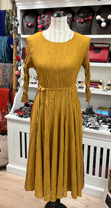 Vanite Couture Dress - 91396 MUSTARD