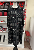 Yaza Tara Cowl Dress - IKAT PRINT