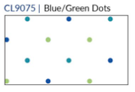 Fridaze AA47 - Ripple Tide Linen Sailor Jacket - BLUE/GREEN DOTS