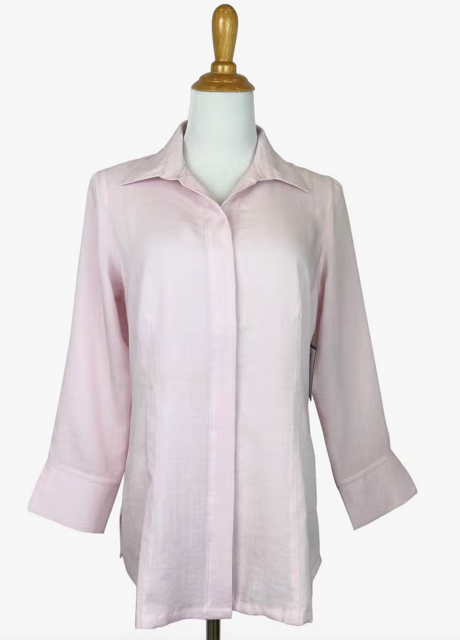 Fridaze AA265 - Diana Linen Shirt - PETAL