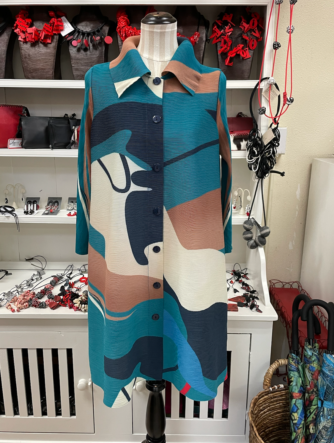 Vanite Couture Jacket Dress - 61946 - TEAL