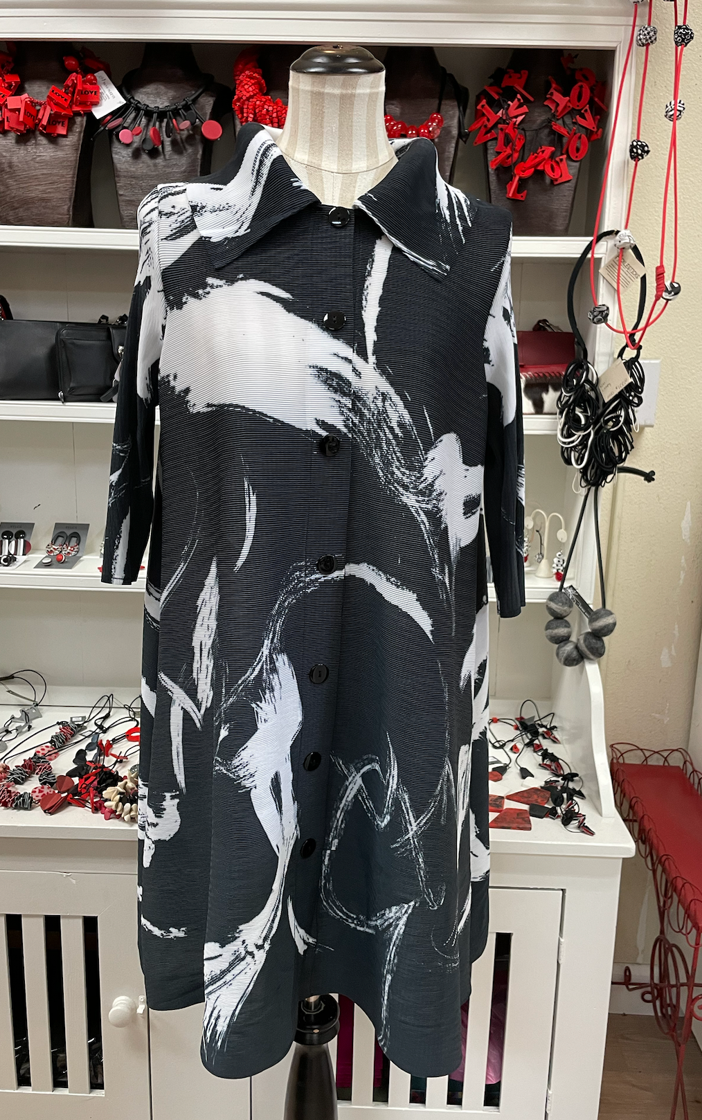 Vanite Couture Jacket Dress - 61859 - BLACK