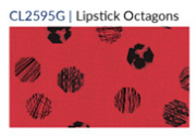 Fridaze AA268 Flower Button Linen Shirt - LIPSTICK OCTAGONS