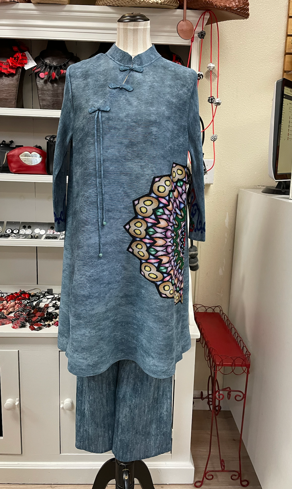 Vanite Couture 2 Piece Set - 1508 - BLUE